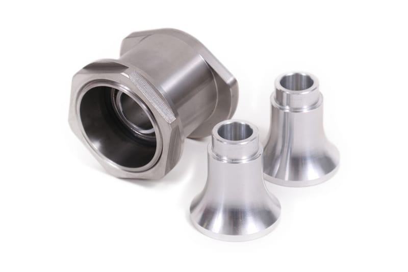 BMR Suspension — BMR 05-14 Ford Mustang 8.8in Differential Bearing Kit Spherical Bearings Stainless Steel Housing