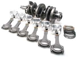 Brian Crower — Brian Crower Nissan VQ35HR Stroker Kit 86.4mm Billet Crank Sportsman Rods 5.974in Unbalanced Pistons