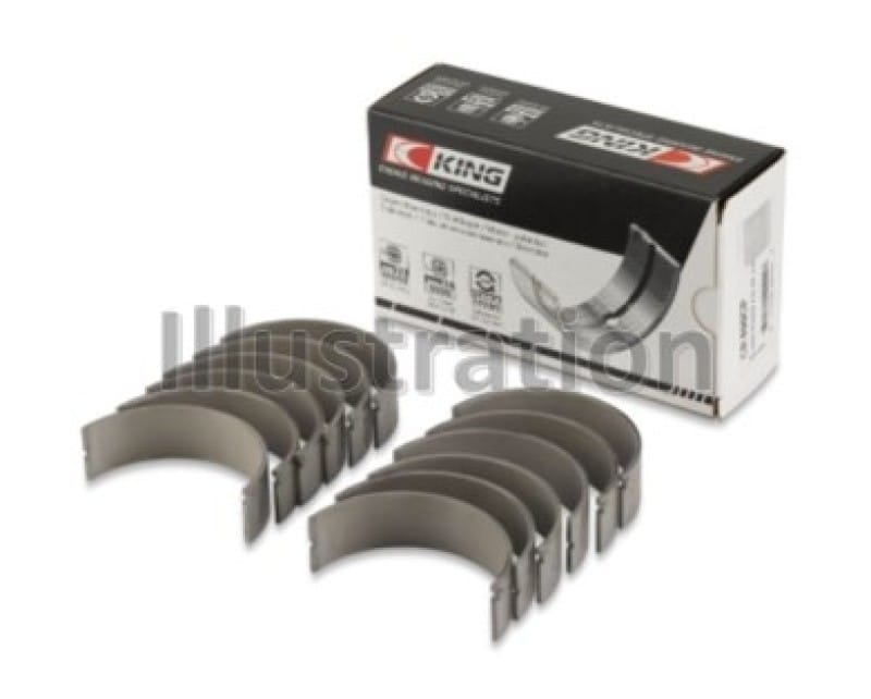 King Engine Bearings — King Nissa/Infiniti VQ20DE/ VQ25DD/DE/ VQ30DD/DE/DET V6 (0.50 Oversize) Copper Based Rod Bearing Set
Engine Bearing
