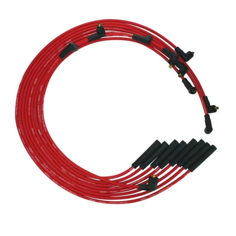 Moroso — Moroso BB Chrysler Mopar 361/383/400/440 Str Plug Non-HEI Ultra Spark Plug Wire Set - Red