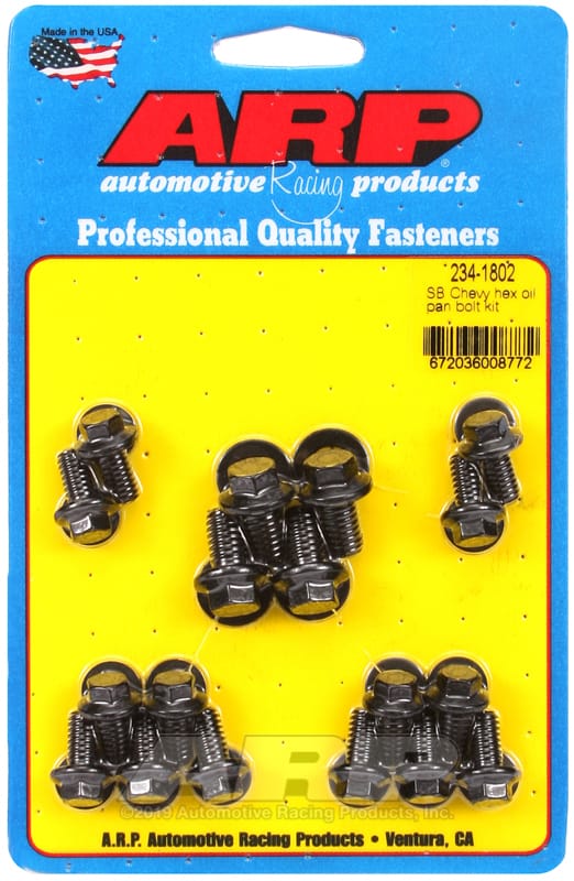 ARP — ARP SB Chevy 265-400 Oil Pan Hex Bolt Kit