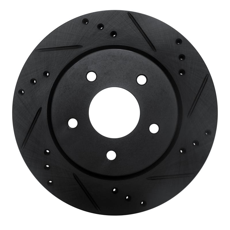 R1 Concepts — R1 17-25 Nissan X-Trail (Mexico) Rear Right Drilled & Slotted Black Brake Rotor
R1 Brake Rotor Drill