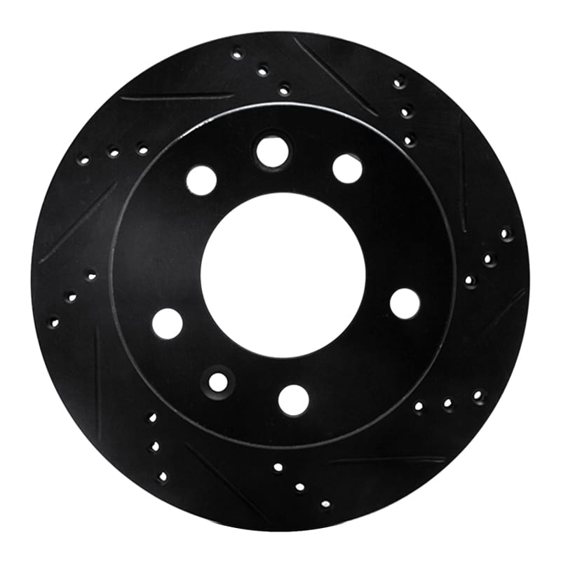 R1 Concepts — R1 02-06 Dodge Sprinter 3500 Front Left Drilled & Slotted Black Brake Rotor
R1 Brake Rotor Drill