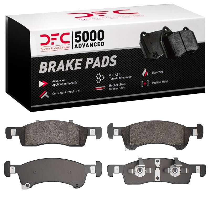 DFC — DFC 02-06 Ford Expedition Front 5000 Advanced Semi Metallic Brake Pads
DFC Brake Pad Set