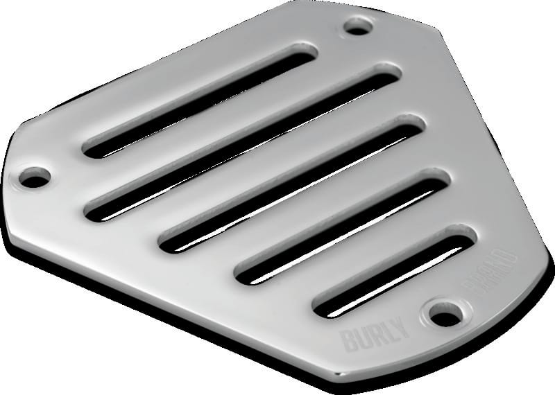 Burly Brand — Faceplate, Slotted, Chrome