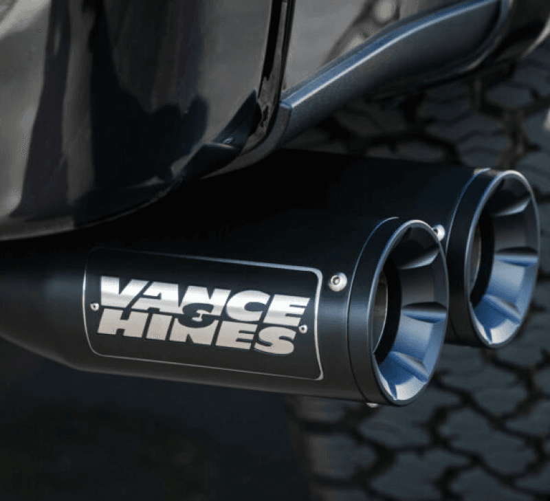 Vance and Hines — Vance & Hines Ford 2021-2023 F150 Eliminator Black Catback Exhaust