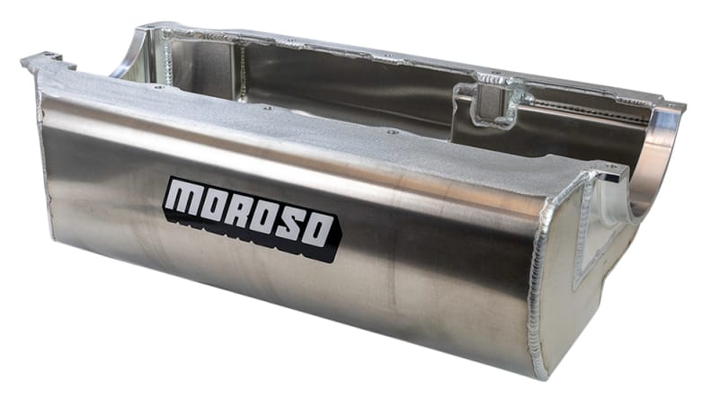 Moroso — Moroso BBC Mark IV 4 Pickup Dry Sump 7-1/2in Deep Aluminum Oil Pan (w/o Starter Notch)