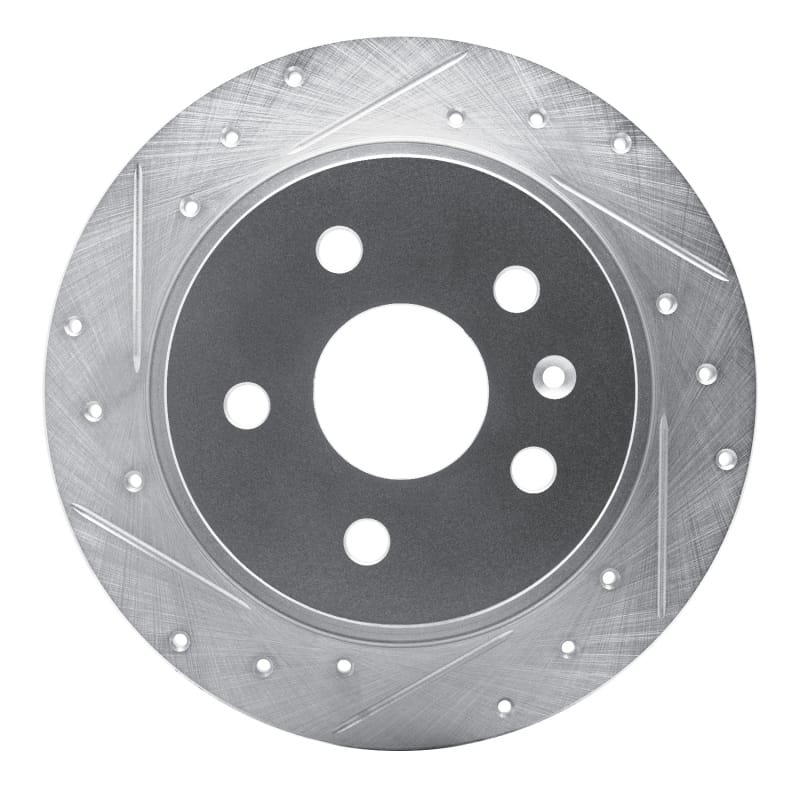 R1 Concepts — R1 11-16 Buick LaCrosse Rear Left Drilled & Slotted Silver Brake Rotor
R1 Brake Rotor Drill