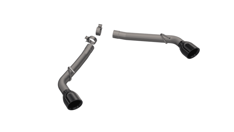 QTP — 2010-2013 Chevrolet Camaro SS QTP Eliminator Axle Back Black Tips