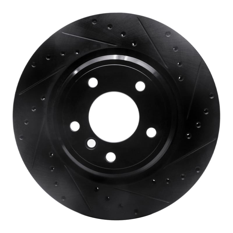 R1 Concepts — R1 95-03 BMW 750IL Rear Right Drilled & Slotted Black Brake Rotor
R1 Brake Rotor Drill