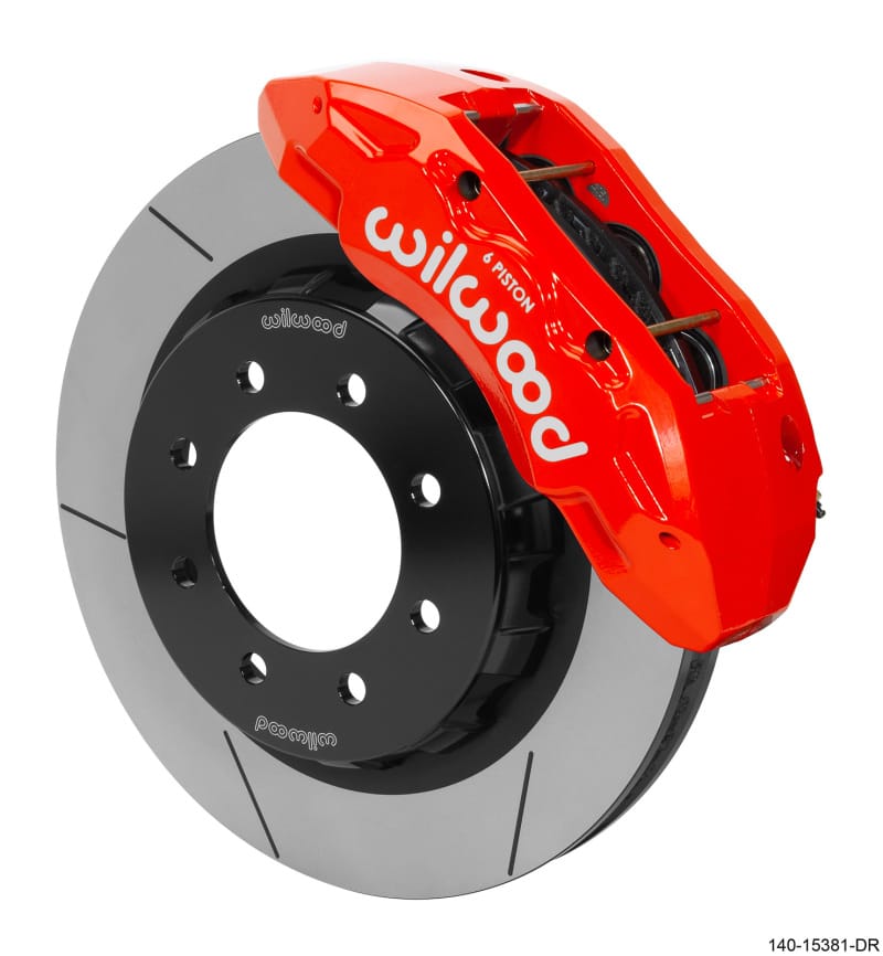 Wilwood — Wilwood TX6R Front Kit 16.00in Red w/Lines 2014+ Ram 2500/3500 2WD/4WD
BRAKE KIT