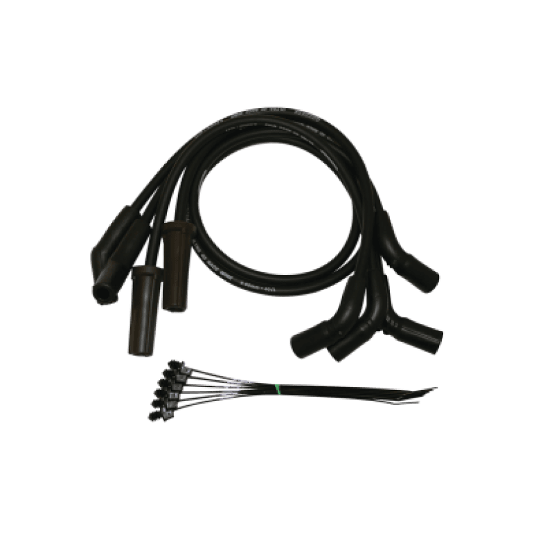 Moroso — Moroso Harley-Davidson Milwaukee 8.65 Spiral Core Wire Set - Black