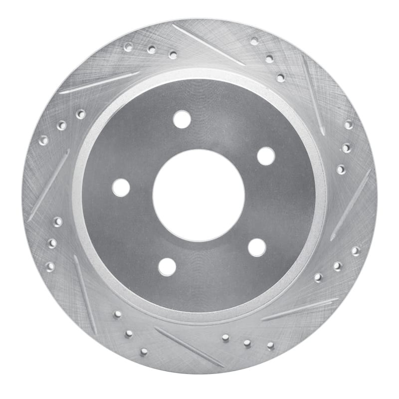 R1 Concepts — R1 1998-2005 Chevrolet Blazer Rear Right Drilled & Slotted Silver Brake Rotor
R1 Brake Rotor Drill
