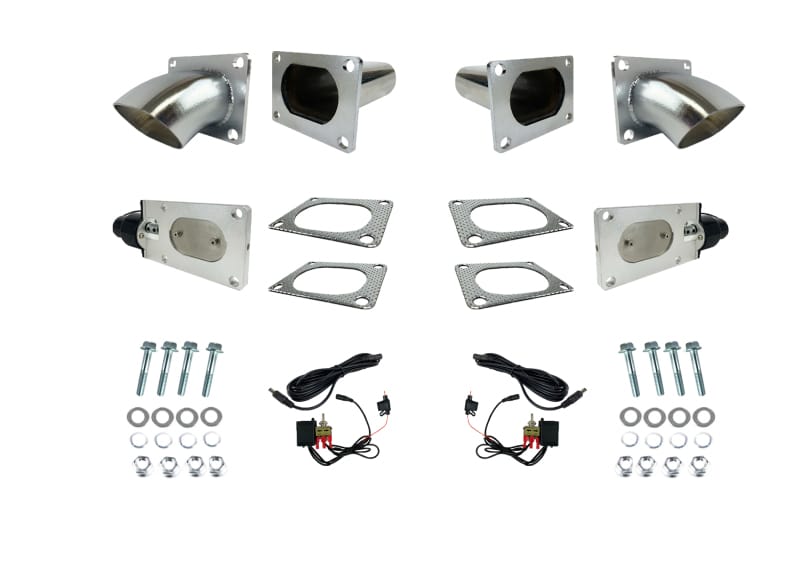 Granatelli Motor Sports — Granatelli 3.0in Oval Stainless Steel Electronic Dual Exhaust Cutout
Exhaust Cut-Out