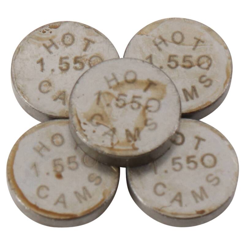 Hot Cams — Hot Cams 07-16 CRF 150 R/2016 CRF 150 RB Big Wheel 1.550mm Shim Kit - 5 Pack