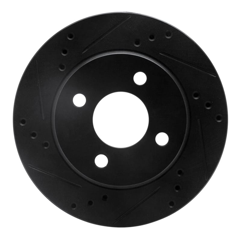 R1 Concepts — R1 95-96 Dodge Neon (USA/Canada) Front Left Drilled & Slotted Black Brake Rotor
R1 Brake Rotor Drill