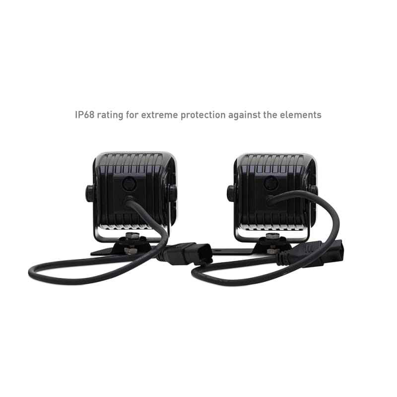 Borne Off-Road — Borne Off-Road 21+ Bronco Light Pods 4pc Ditch 3x3 Flood