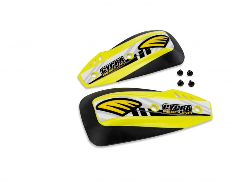 Cycra — Cycra Rebound DX Handshields - Yellow