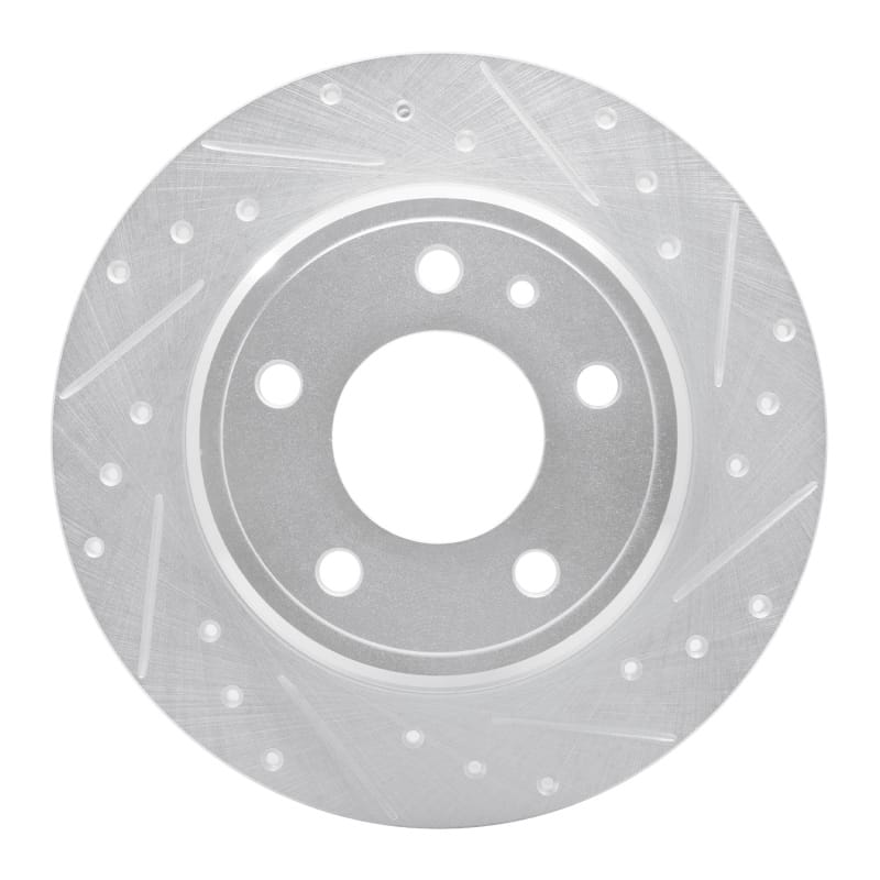 R1 Concepts — R1 87-92 BMW 735IL Rear Right Drilled & Slotted Silver Brake Rotor
R1 Brake Rotor Drill