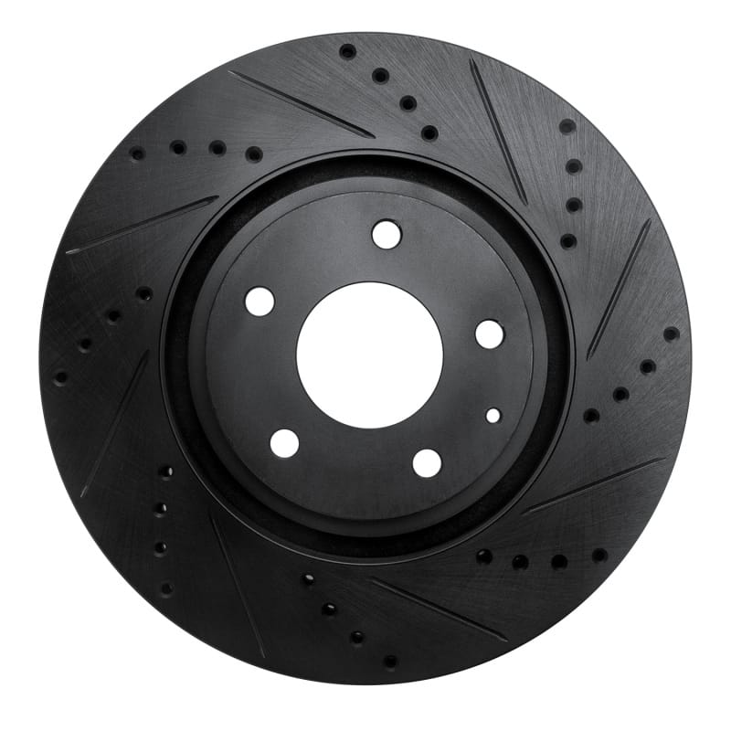 R1 Concepts — R1 16-25 Mazda CX-5 Front Right Drilled & Slotted Black Brake Rotor
R1 Brake Rotor Drill