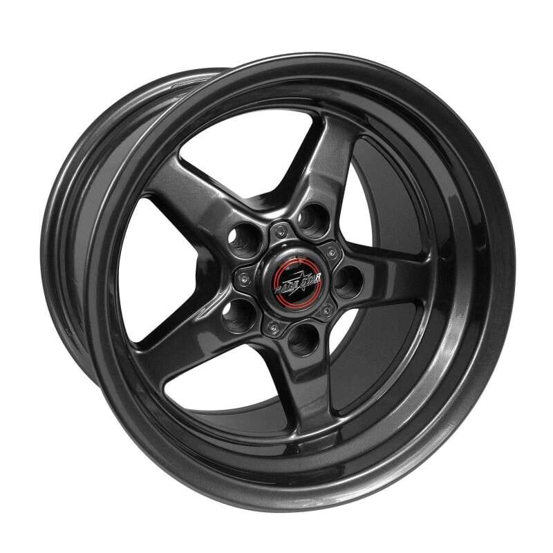 Race Star — Race Star 92 Drag Star 15x10 5x115 BC 6.25 BS ET 19.00 Bracket Racer Gloss Black Wheel