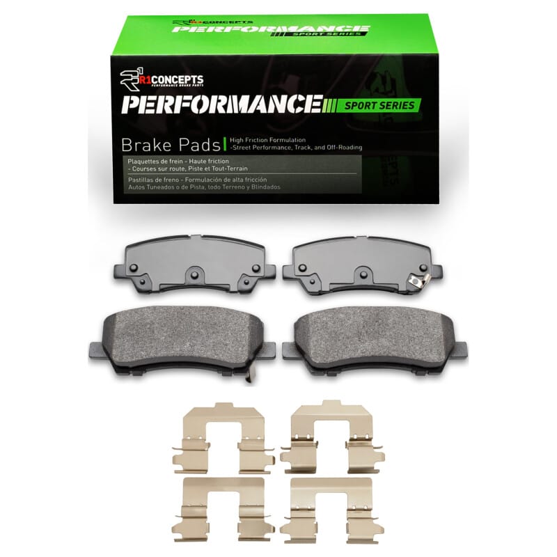 R1 Concepts — R1 15-21 Ford Mustang Rear Performance Sport Pads & Hardware Kit
R1 Performance Sport