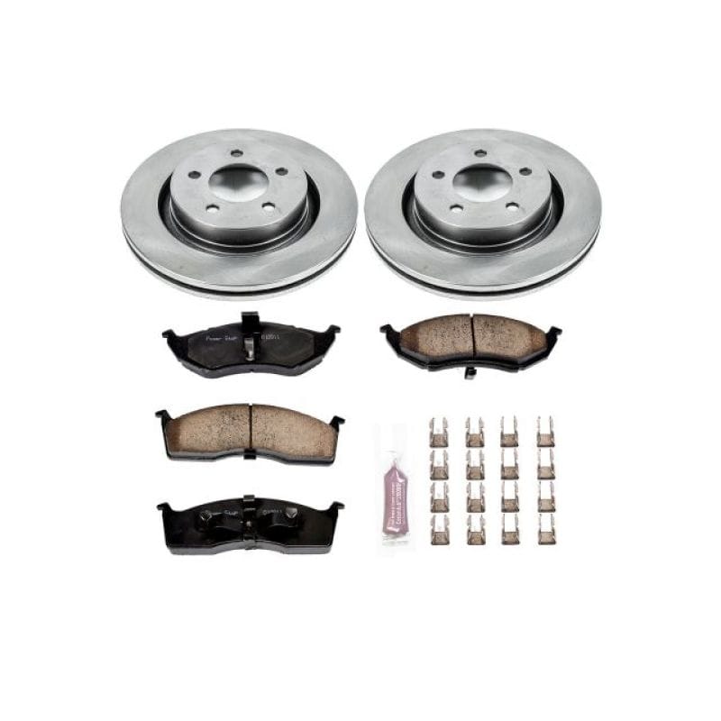 PowerStop — Power Stop 99-02 Chrysler 300M Front Autospecialty Brake Kit