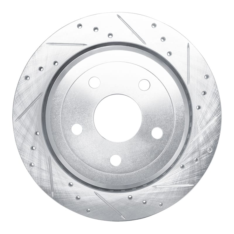 R1 Concepts — R1 11-25 Dodge Durango Rear Right Drilled & Slotted Silver Brake Rotor
R1 Brake Rotor Drill