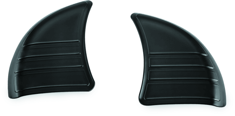 Kuryakyn — Kuryakyn Tri-Line Inner Fairing Cover Plates Gloss Black