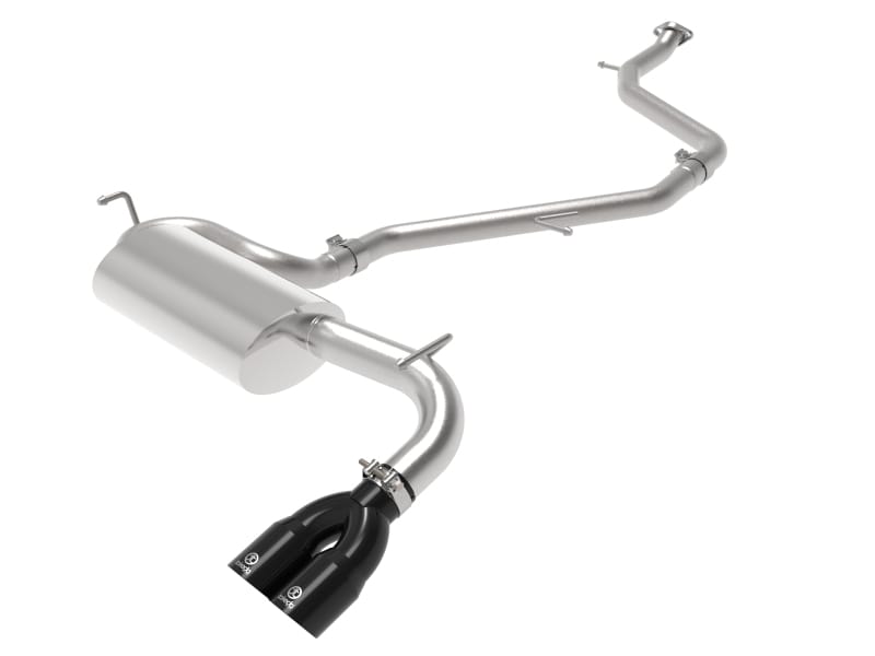 aFe — aFe Takeda 18-21 Toyota C-HR 2.0L 2.5in 304 Stainless Steel Cat-Back Exhaust w/ Black Tip
Cat-Back Exhaust