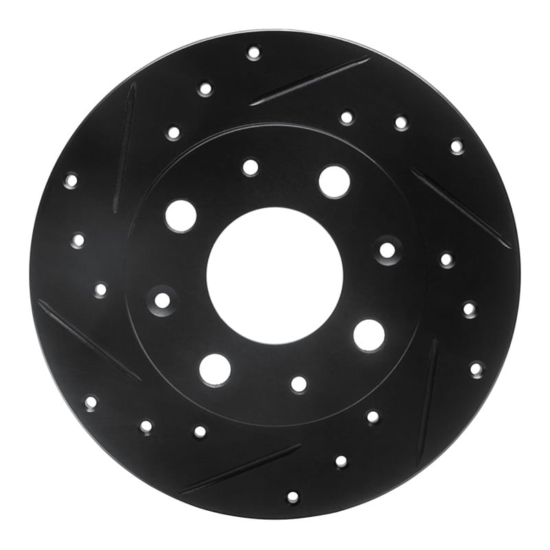 R1 Concepts — R1 79-83 Honda Civic Hatchback Front Left Drilled & Slotted Black Brake Rotor
R1 Brake Rotor Drill