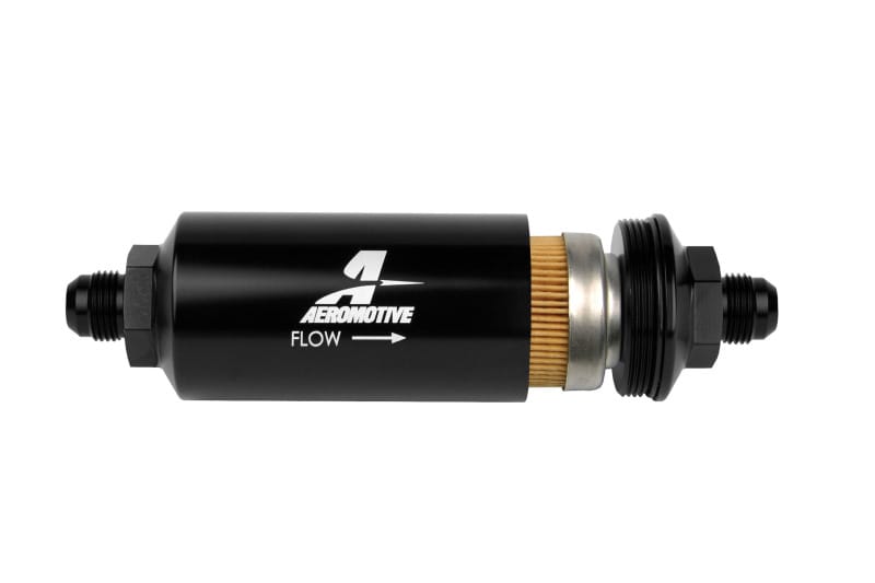Aeromotive — Aeromotive In-Line Filter - (AN -8 Male) 10 Micron Fabric Element Bright Dip Black Finish
Fuel Filter
