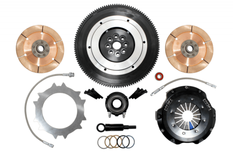 Clutch Masters — Clutch Masters 07-09 Subaru Legacy GT Spec B Push Style Race Twin-Disc 7.25in Clutch Kit
Clutch/Flywheel Kit