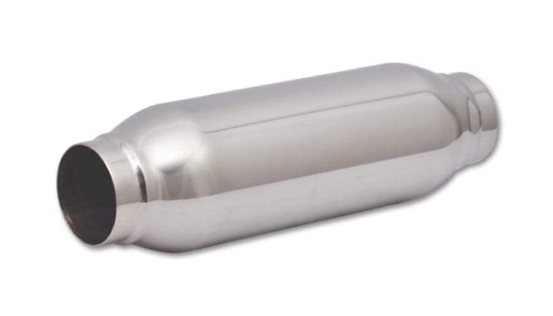 Vibrant — Vibrant SS Resonator (Standard Design) 2.in inlet/outlet x 12in long w/ 3.5in OD resonator body
2"IDResonator12"Long