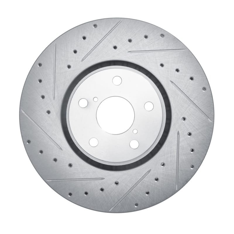 R1 Concepts — R1 07-11 Lexus GS350 Left Front Drilled & Slotted Silver Brake Rotor
R1 Brake Rotor Drill