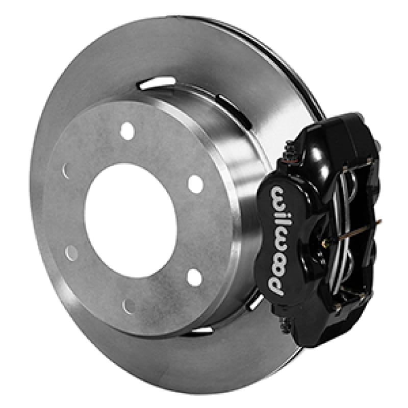 Wilwood — Wilwood 63-87 C10/C15 Dynalite FDLI Black Calipers 12.19in x .81in Rotors 6-Lug Rear Disc Brake Kit