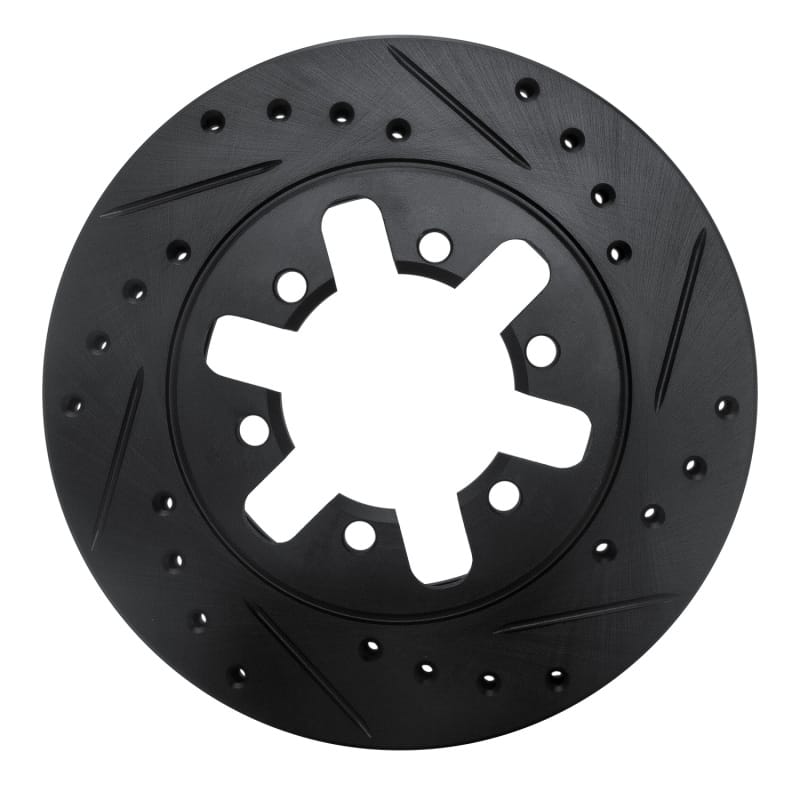 R1 Concepts — R1 82-85 Nissan 720 Datsun Front Right Drilled & Slotted Black Brake Rotor
R1 Brake Rotor Drill