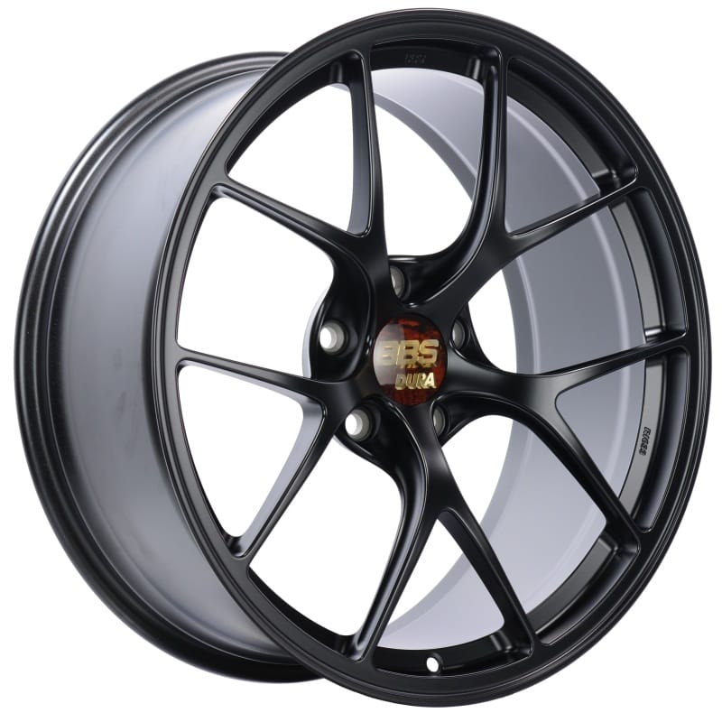 BBS — BBS RI-D 20x10 5x112 ET19 Matte Black Wheel -82mm PFS/Clip Required
