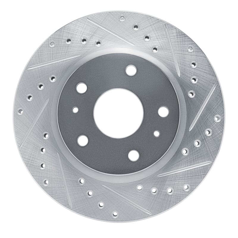 R1 Concepts — R1 88-89 Chevrolet C3500 Front Right Drilled & Slotted Silver Brake Rotor
R1 Brake Rotor Drill