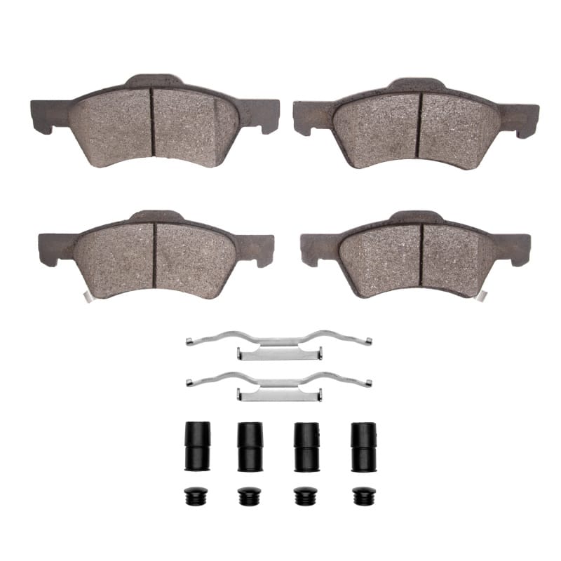 DFC — DFC 01-07 Chrysler Town & Country Front 4000 HybriDynamic Brake Pads and Hardware Kit
DFC Brake Pad Set