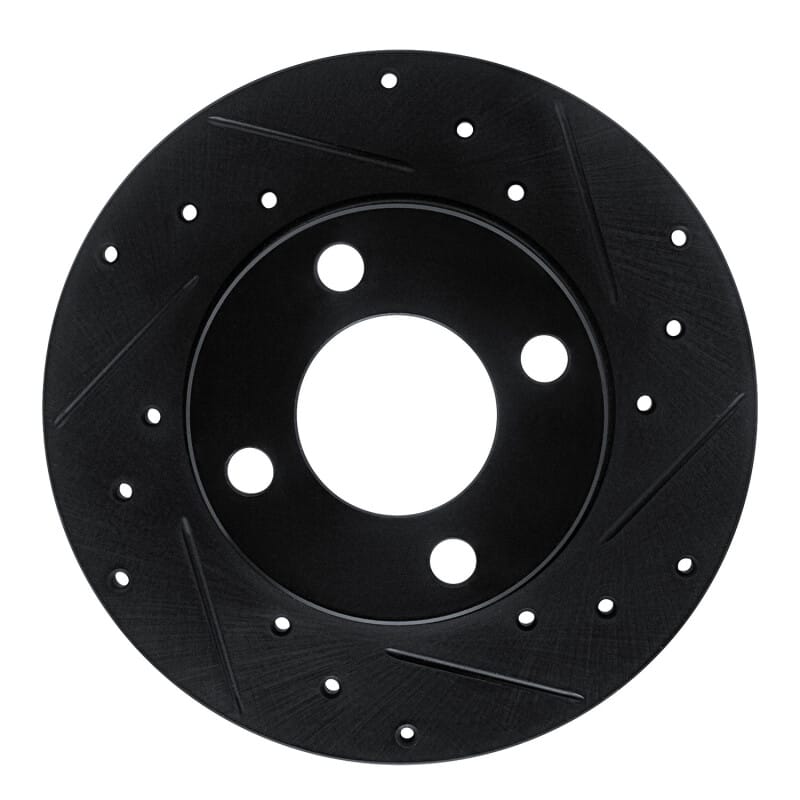 R1 Concepts — R1 78-85 Audi 5000 Front Right Drilled & Slotted Black Brake Rotor
R1 Brake Rotor Drill
