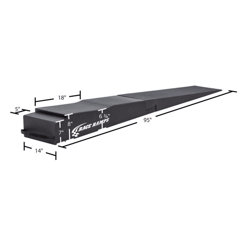 Race Ramps — Race Ramps 9in. Trailer Ramps w/ Flap Cutout