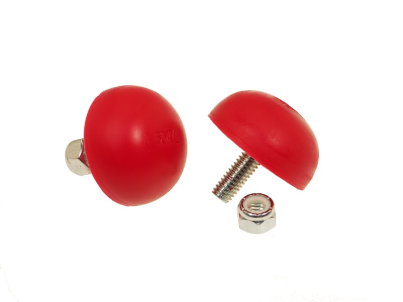 Prothane — Prothane Universal Bump Stop 11/16X1 5/8 Dia Btn - Red
BUMP STOPS