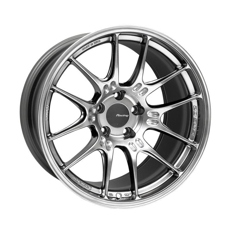 Enkei — Enkei GTC02 18x10.5 5x114.3 15mm Offset 75mm Bore Hyper Silver Wheel
enk534-8105-6515HB