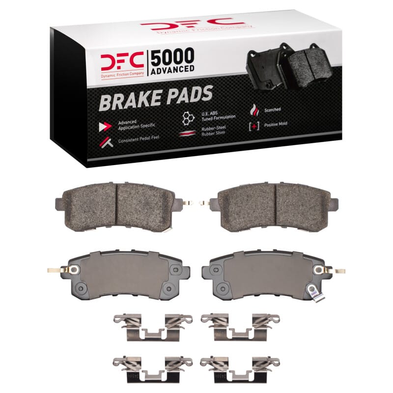 DFC — DFC 10-24 Infiniti QX80 Rear 5000 Advanced Ceramic Brake Pads and Hardware Kit
DFC Brake Pad Set