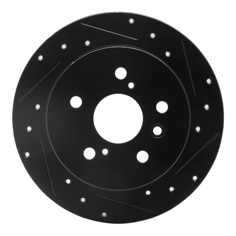 R1 Concepts — R1 07-12 Lexus ES350 Rear Right Drilled & Slotted Black Brake Rotor
R1 Brake Rotor Drill