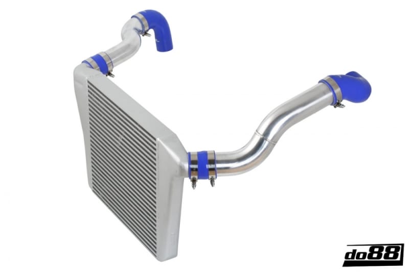 do88 — do88 81-98 Volvo 740/940 Turbo (63mm Throttle) BigPack Intercooler Kit w/Red Hoses