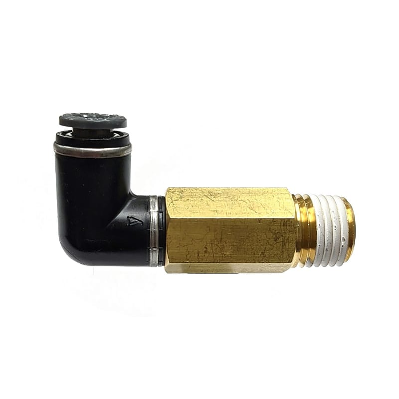 Ridetech — Ridetech Extended 1/4in x 1/4in Elbow
Air Fitting L90 1/4"