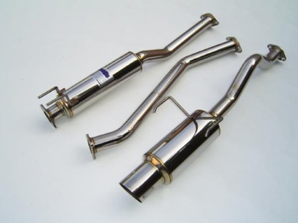 Invidia — Invidia 01+ Civic EX 2DR/4DR 60mm (101mm tip) Cat-back Exhaust