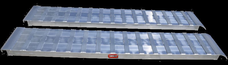 GEN-Y Hitch — Gen-Y Extreme-Duty 8ft Aluminum Loading Ramps 15in x 96in 7K Capacity Per Ramp - Pair
Aluminum Ramp